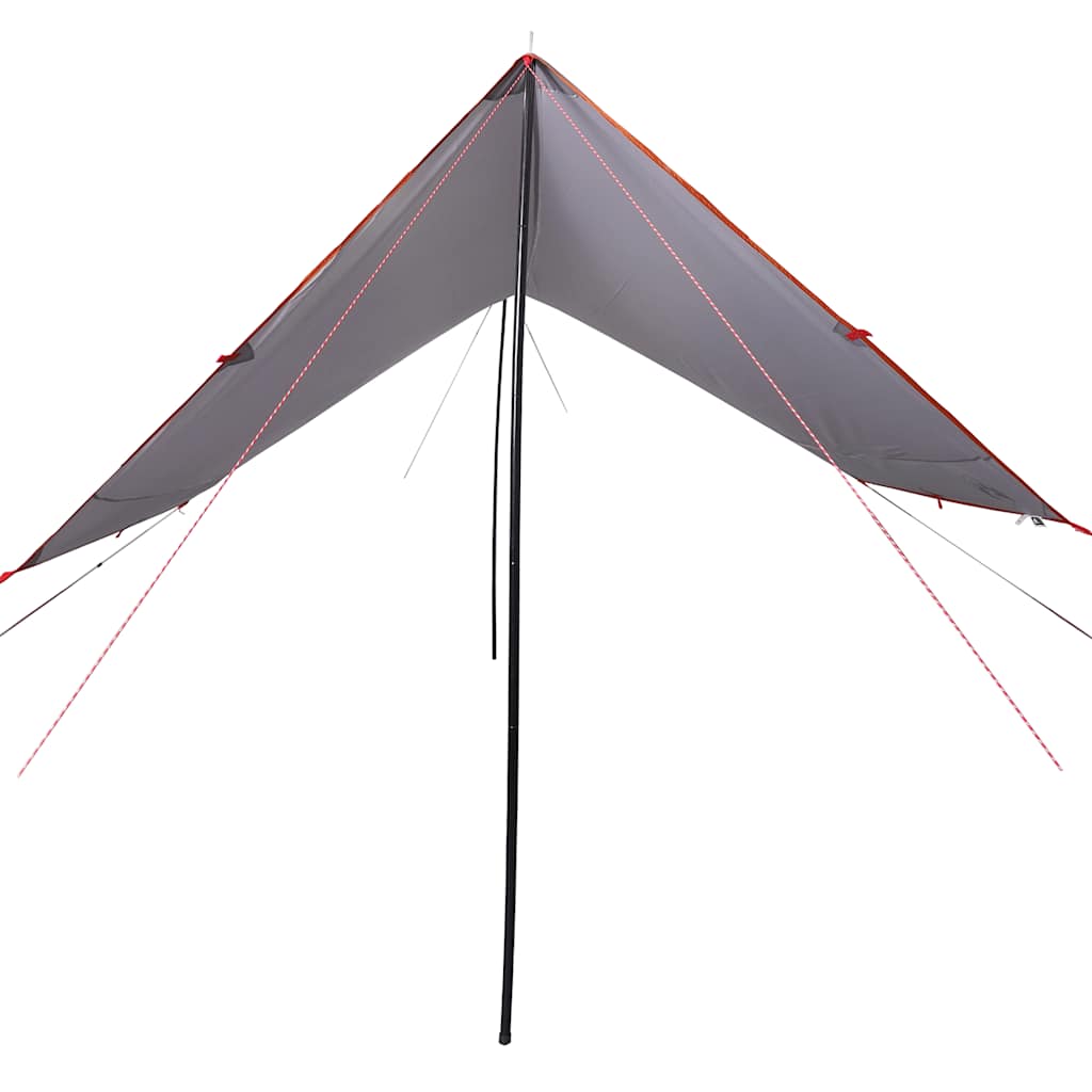 tarp 430x380x210 cm vandtæt grå og orange