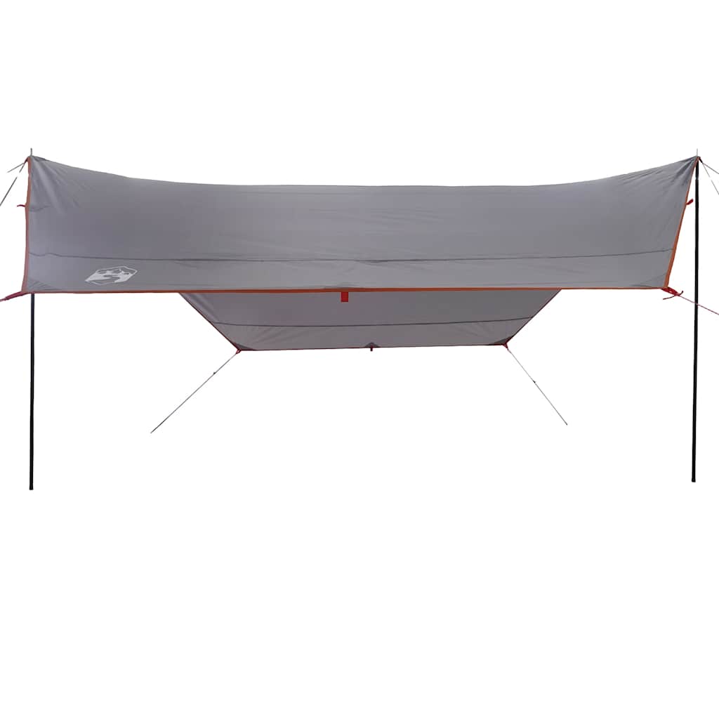 tarp 430x380x210 cm vandtæt grå og orange