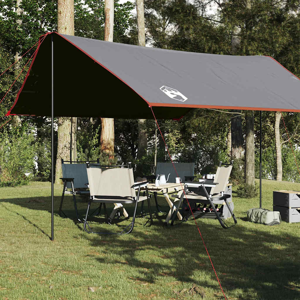 tarp 430x380x210 cm vandtæt grå og orange