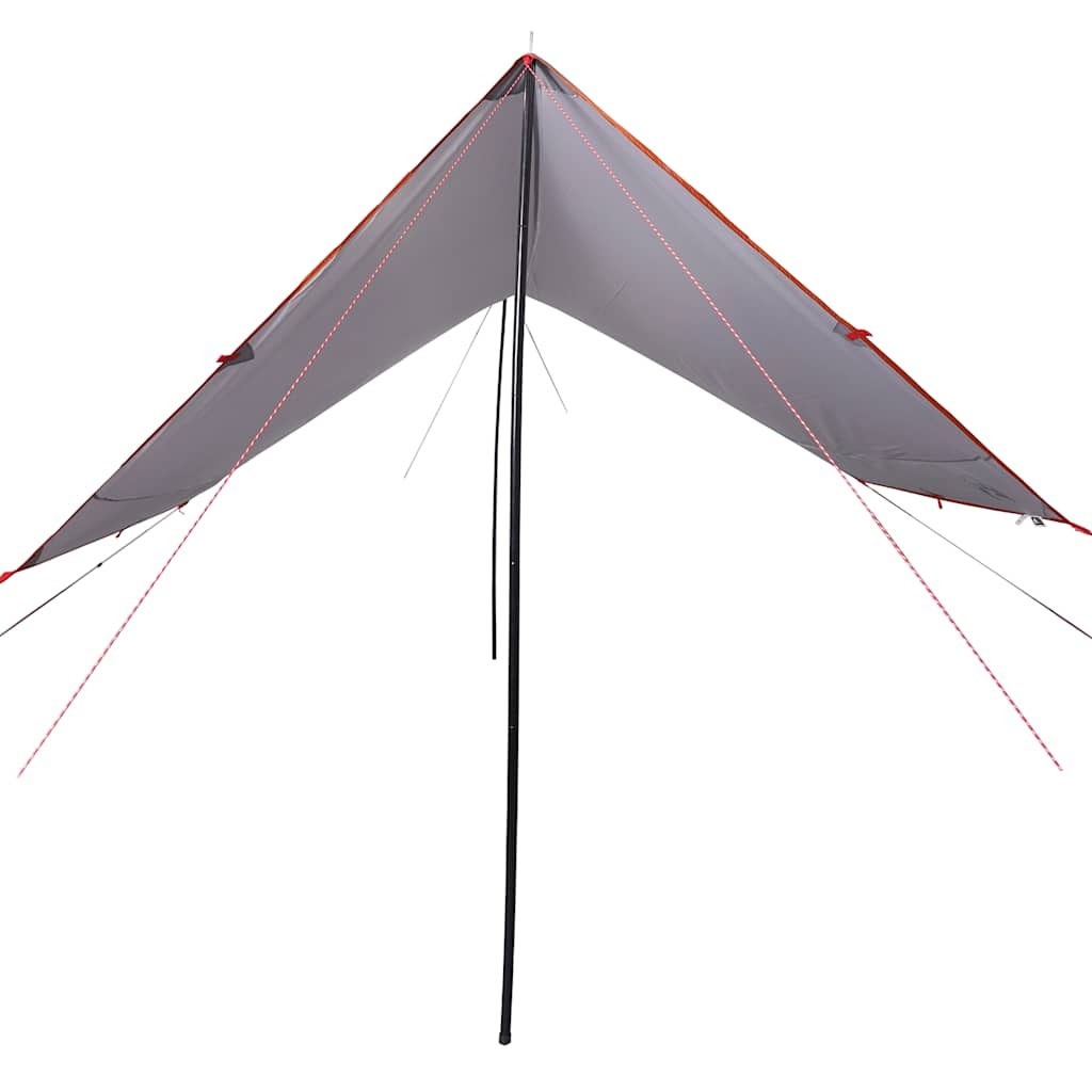 tarp 430x380x210 cm vandtæt grå og orange