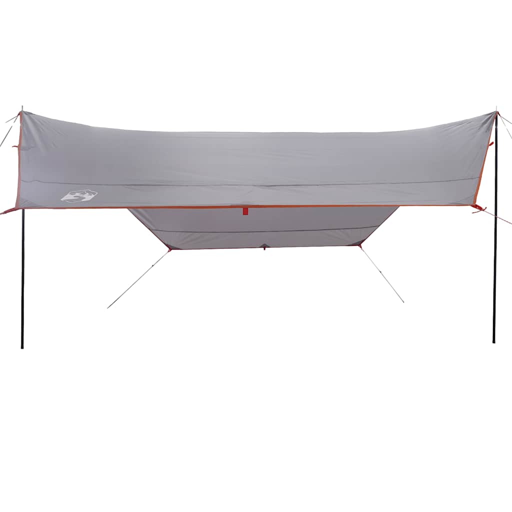 tarp 430x380x210 cm vandtæt grå og orange