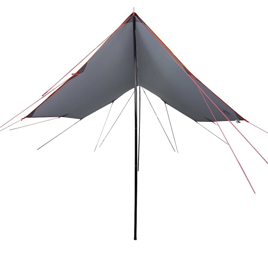 tarp 460x305x210 cm vandtæt grå og orange