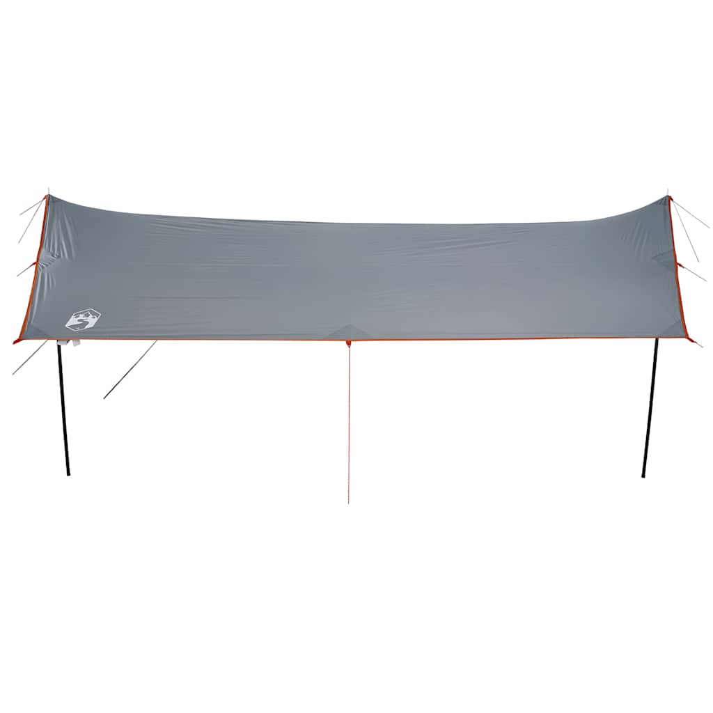 tarp 460x305x210 cm vandtæt grå og orange