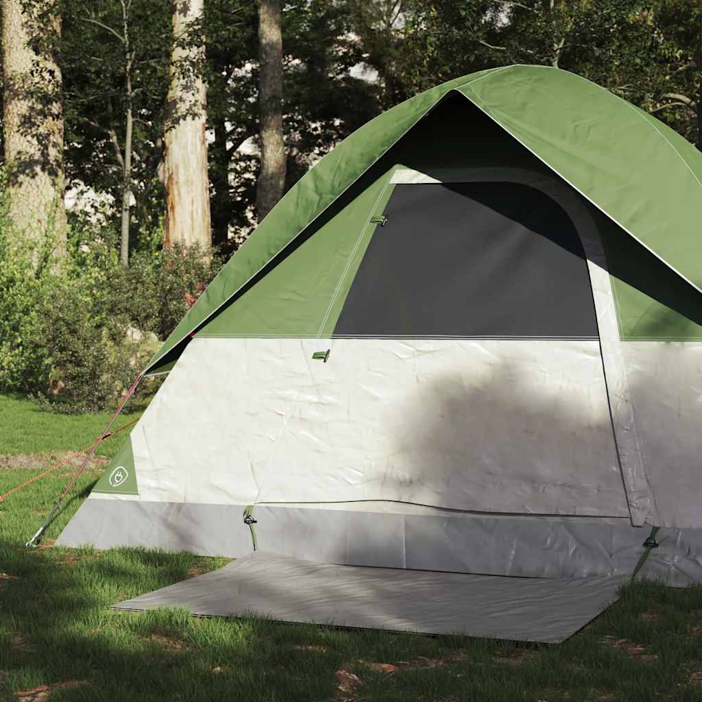 2-personers kuppeltelt - vandafvisende campingtelt, grøn