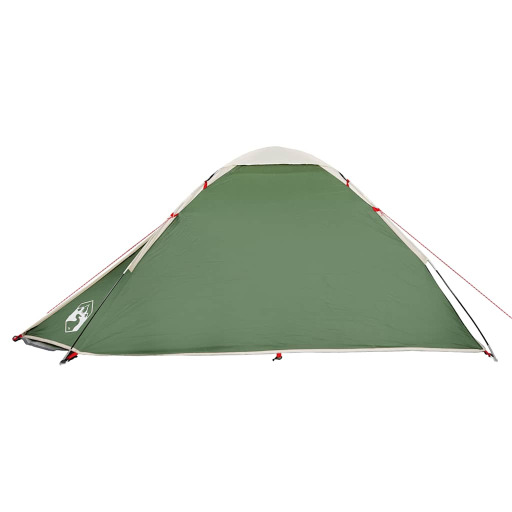 2-personers campingtelt vandtæt kuppel grøn