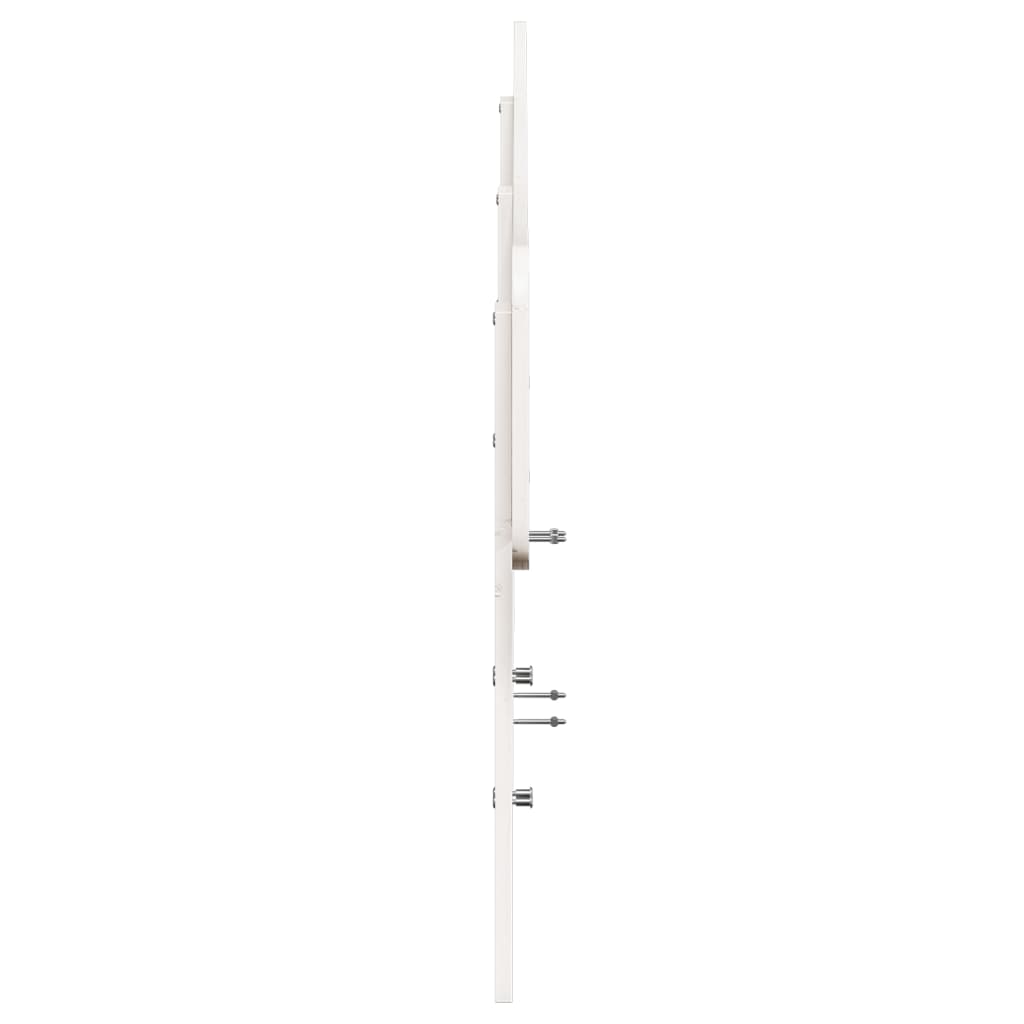 sengegavl 180 cm massivt fyrretræ hvid