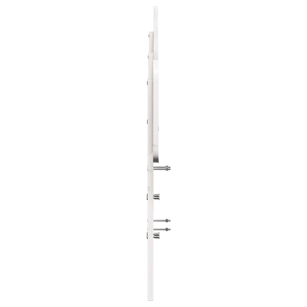 sengegavl 160 cm massivt fyrretræ hvid