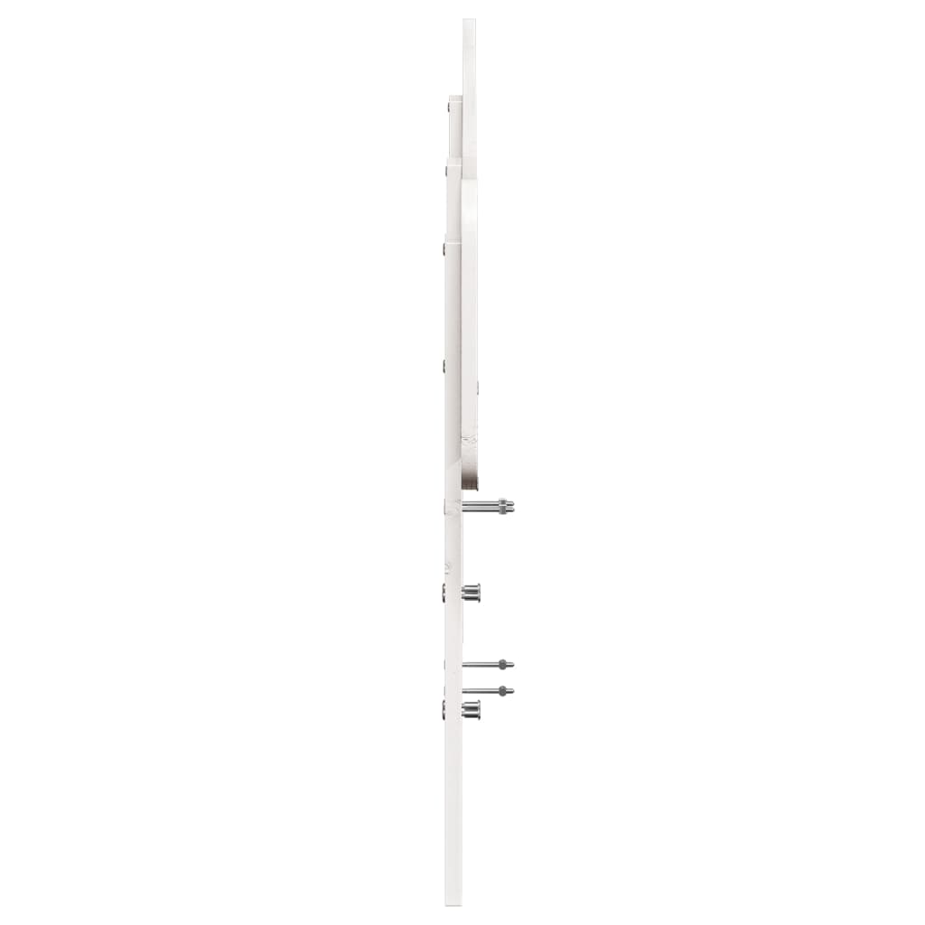 sengegavl 140 cm massivt fyrretræ hvid