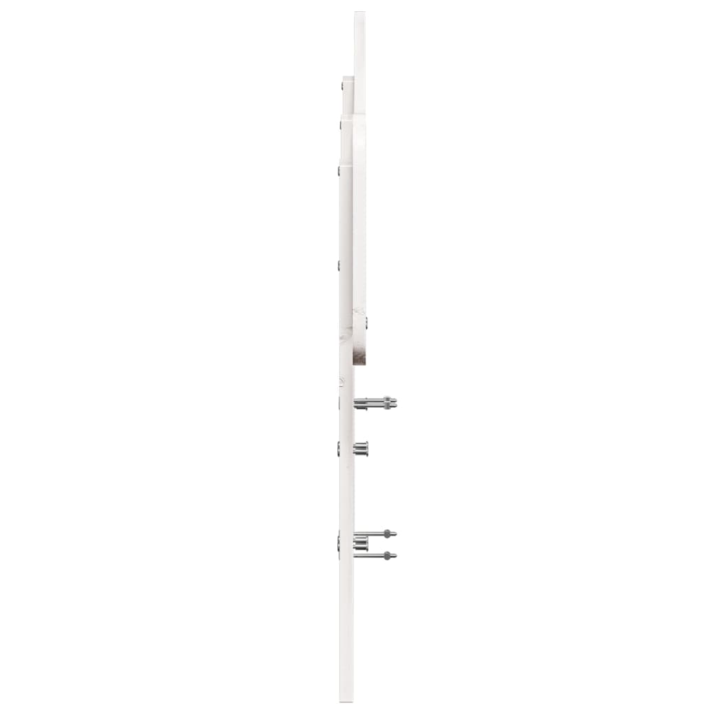 sengegavl 135 cm massivt fyrretræ hvid