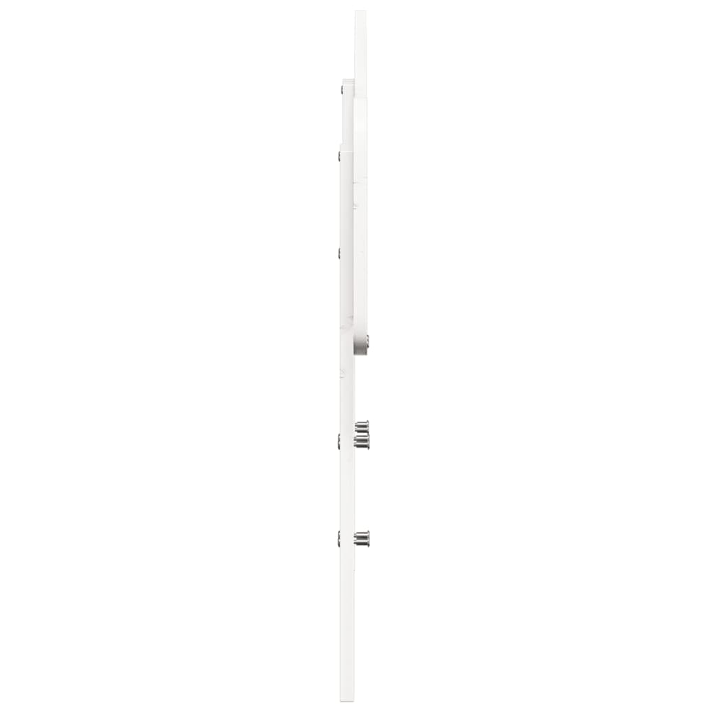 sengegavl 100 cm massivt fyrretræ hvid