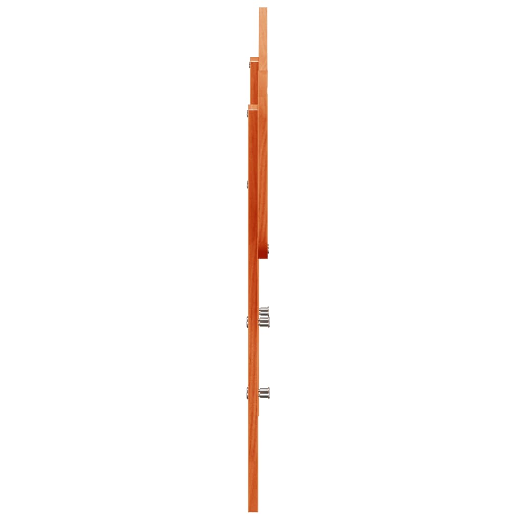 sengegavl 100 cm massivt fyrretræ gyldenbrun
