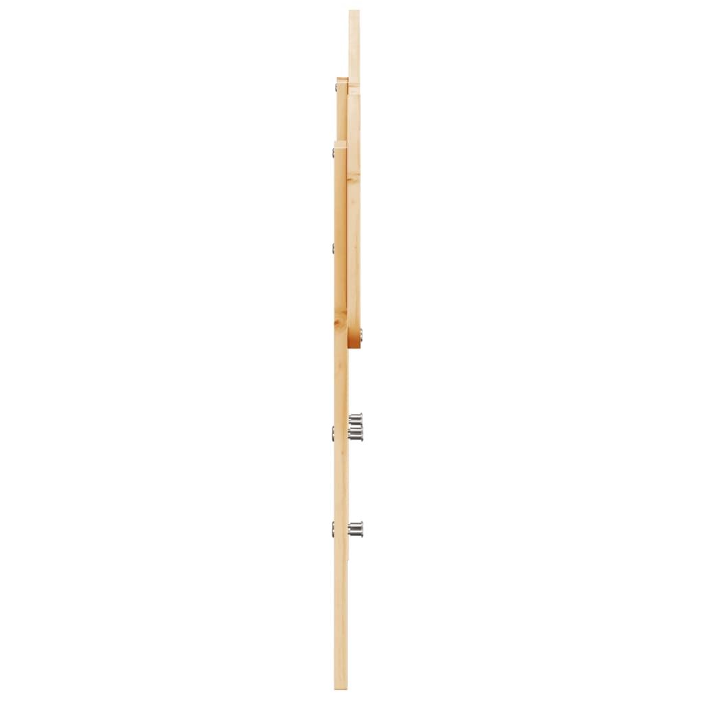 sengegavl 75 cm massivt fyrretræ