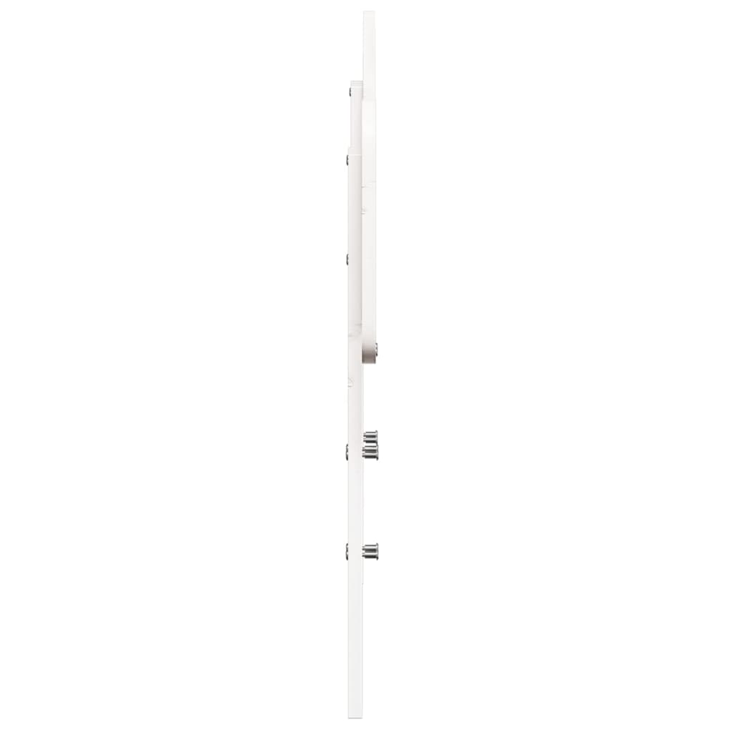 sengegavl 75 cm massivt fyrretræ hvid