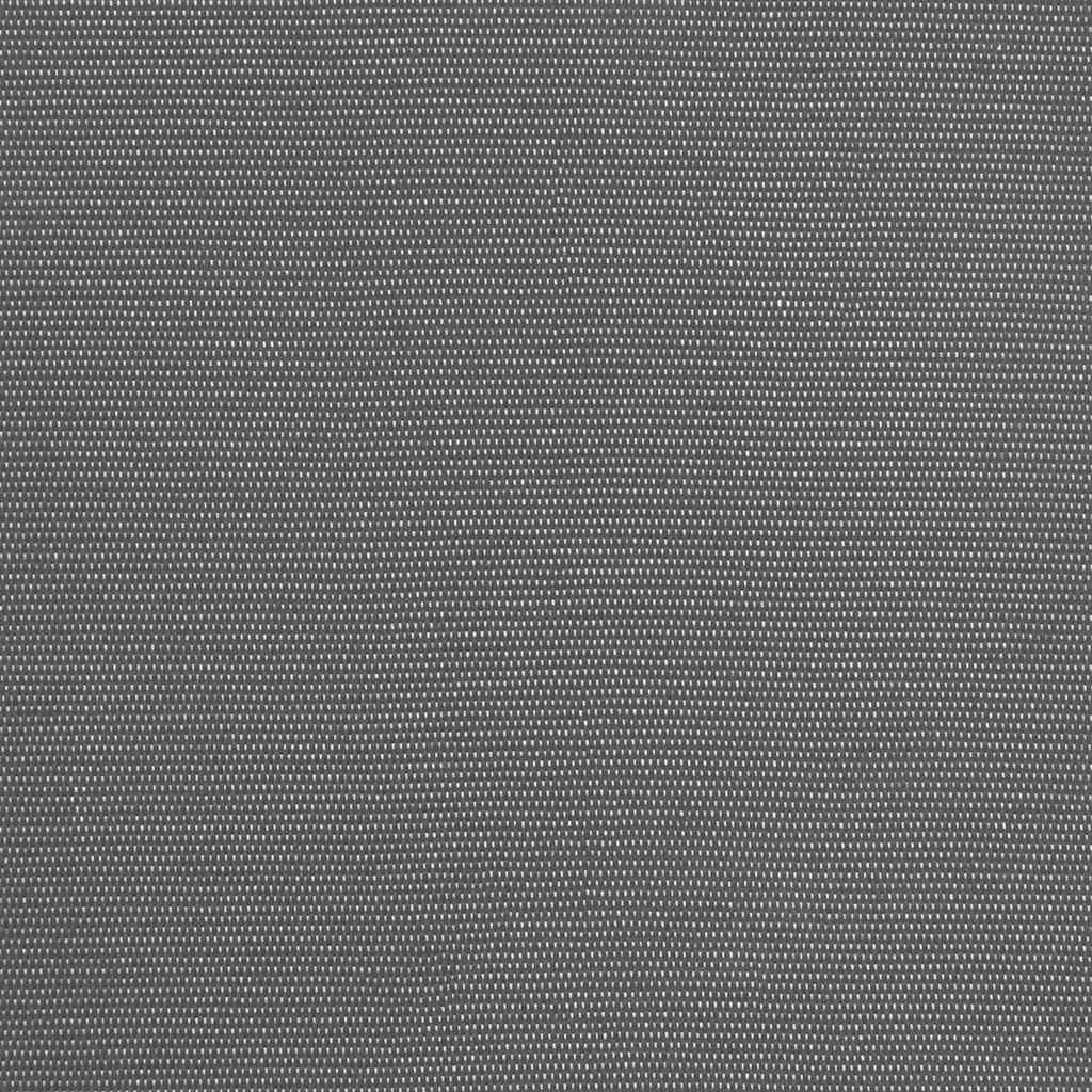 markise 400x150 cm sammenrullelig stof og stål antracitgrå