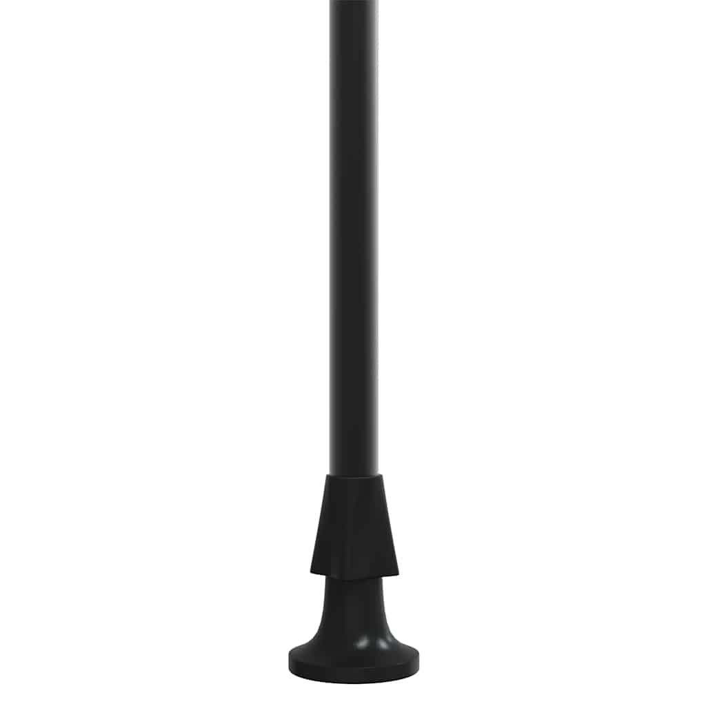 markise 200x115 cm sammenrullelig stof og stål cremefarvet