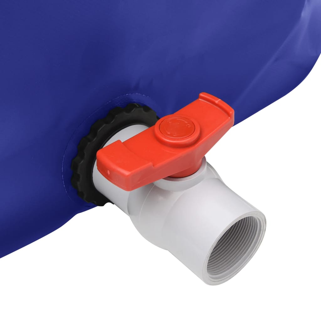 vandtank med hane sammenfoldelig 1500 l PVC