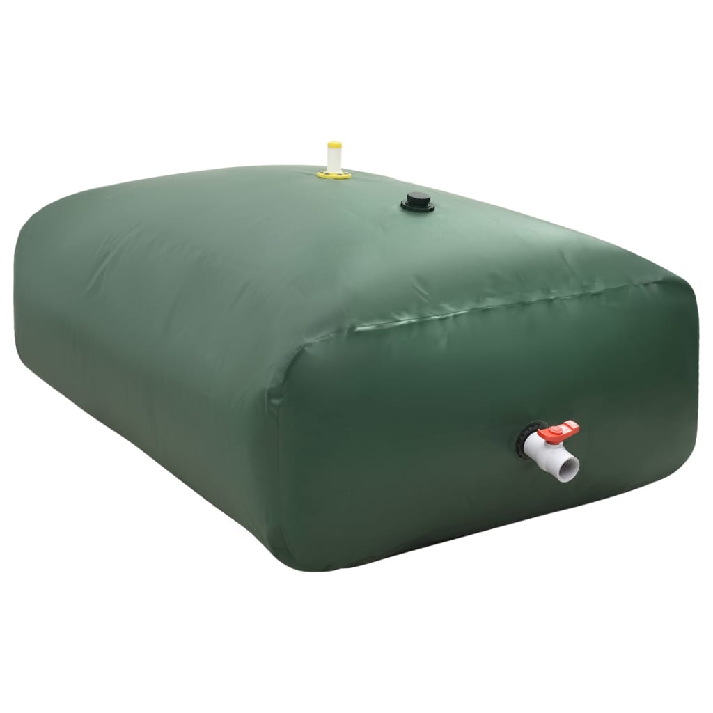 vandtank med hane sammenfoldelig 2100 l PVC