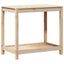 plantebord med hylde 82,5x50x75 cm massivt fyrretræ
