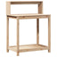 plantebord med hylder 82,5x50x109,5 cm massivt fyrretræ