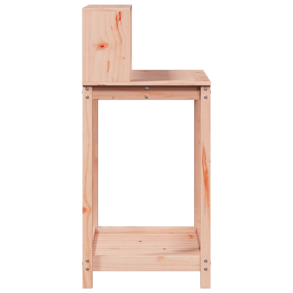 plantebord med hylder 82,5x50x109,5 cm massivt douglasgran