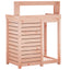 plantebord med hylder 82,5x50x109,5 cm massivt douglasgran