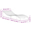 liggestole 2 stk. 205x60x31,5 cm massivt fyrretræ