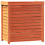 plantebord med hylder 82,5x50x86,5 cm massivt fyrretræ brun