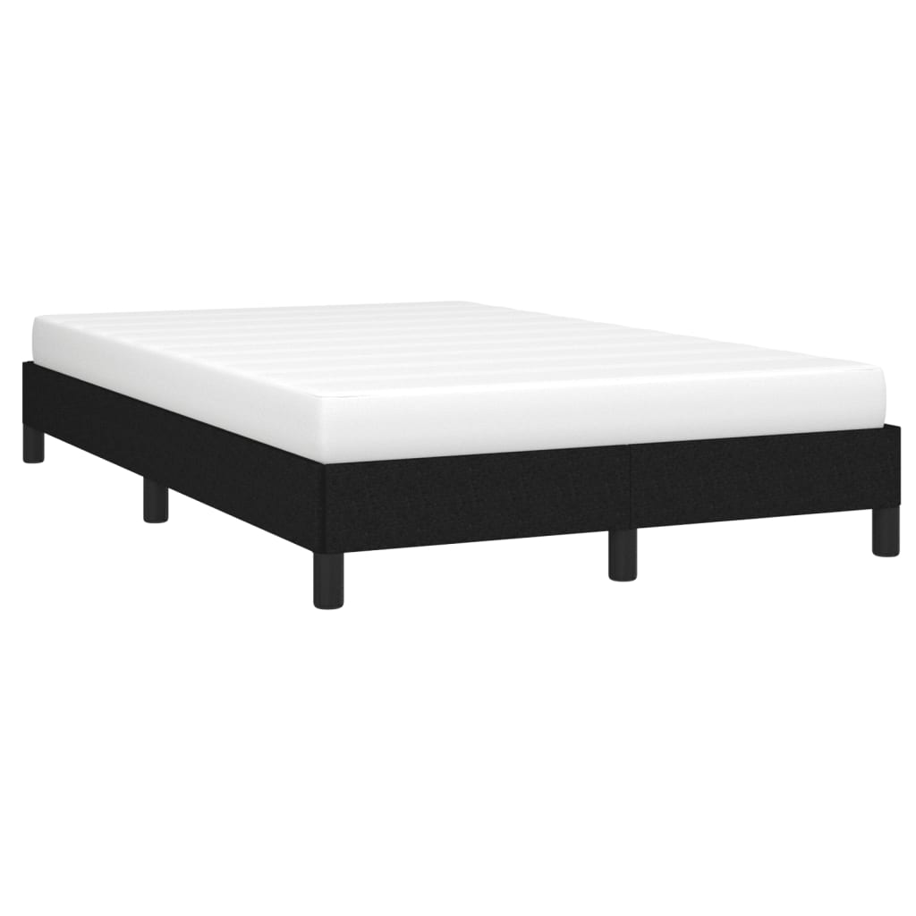 sengeramme uden madras 120x190 cm stof sort