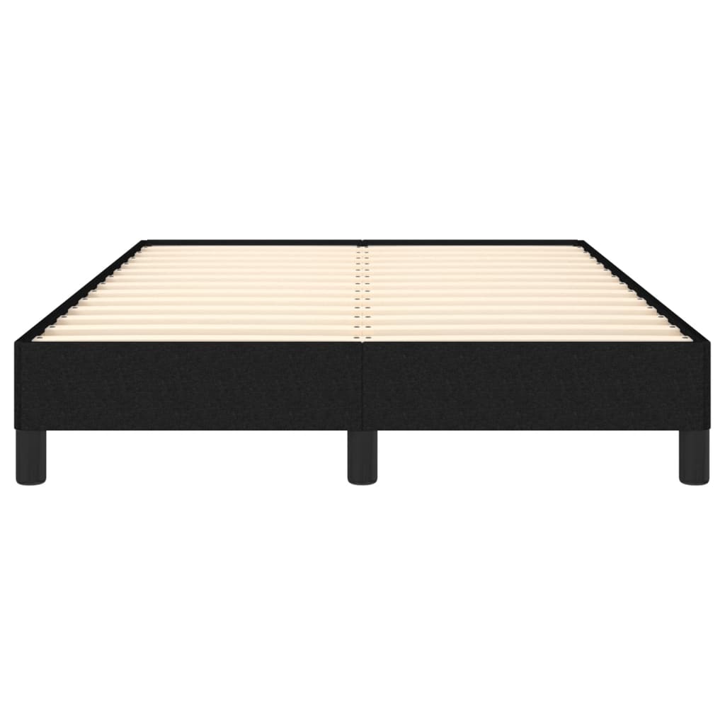 sengeramme uden madras 120x190 cm stof sort