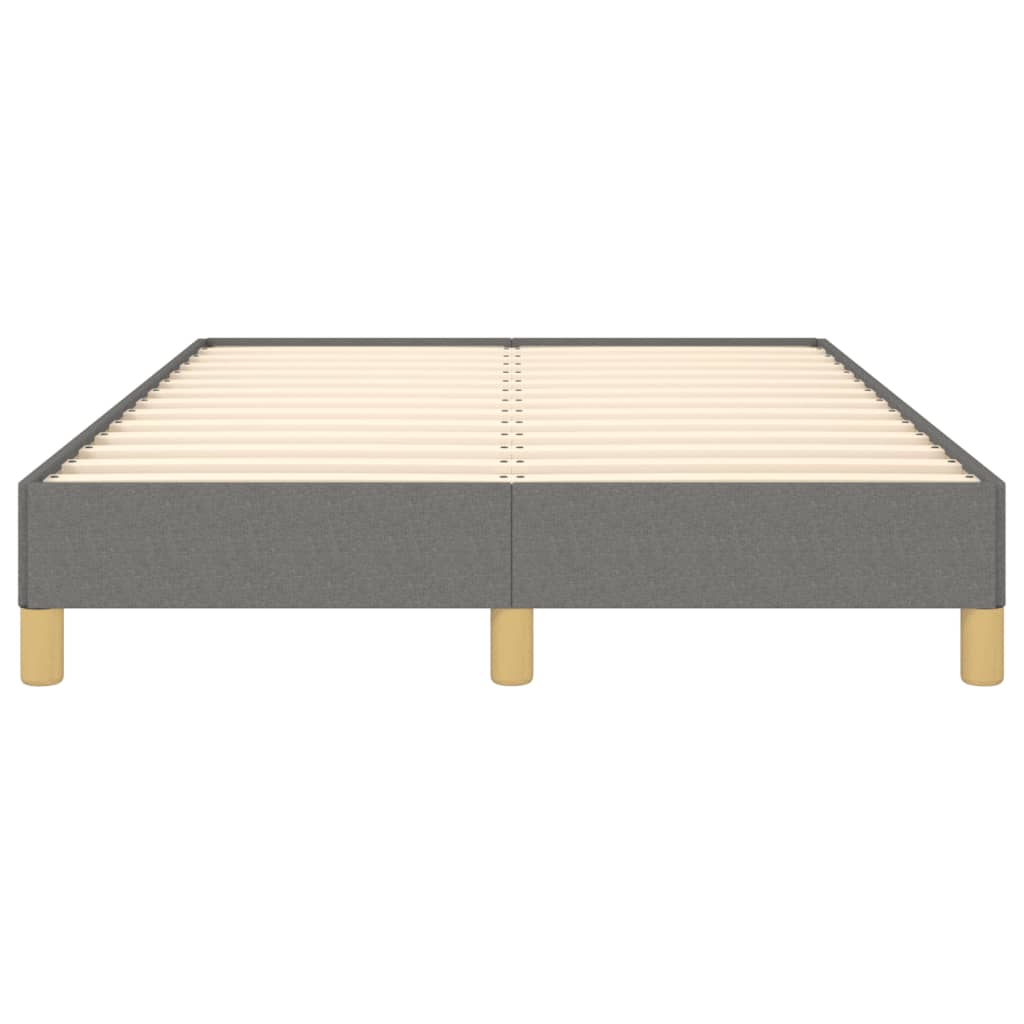 sengeramme uden madras 120x190 cm stof enkeltseng Mørkegrå
