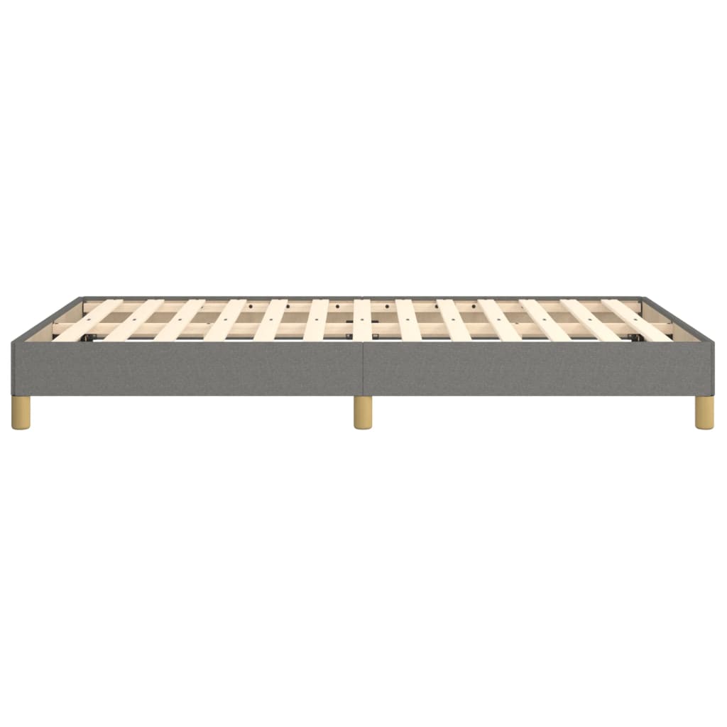 sengeramme uden madras 120x190 cm stof enkeltseng Mørkegrå