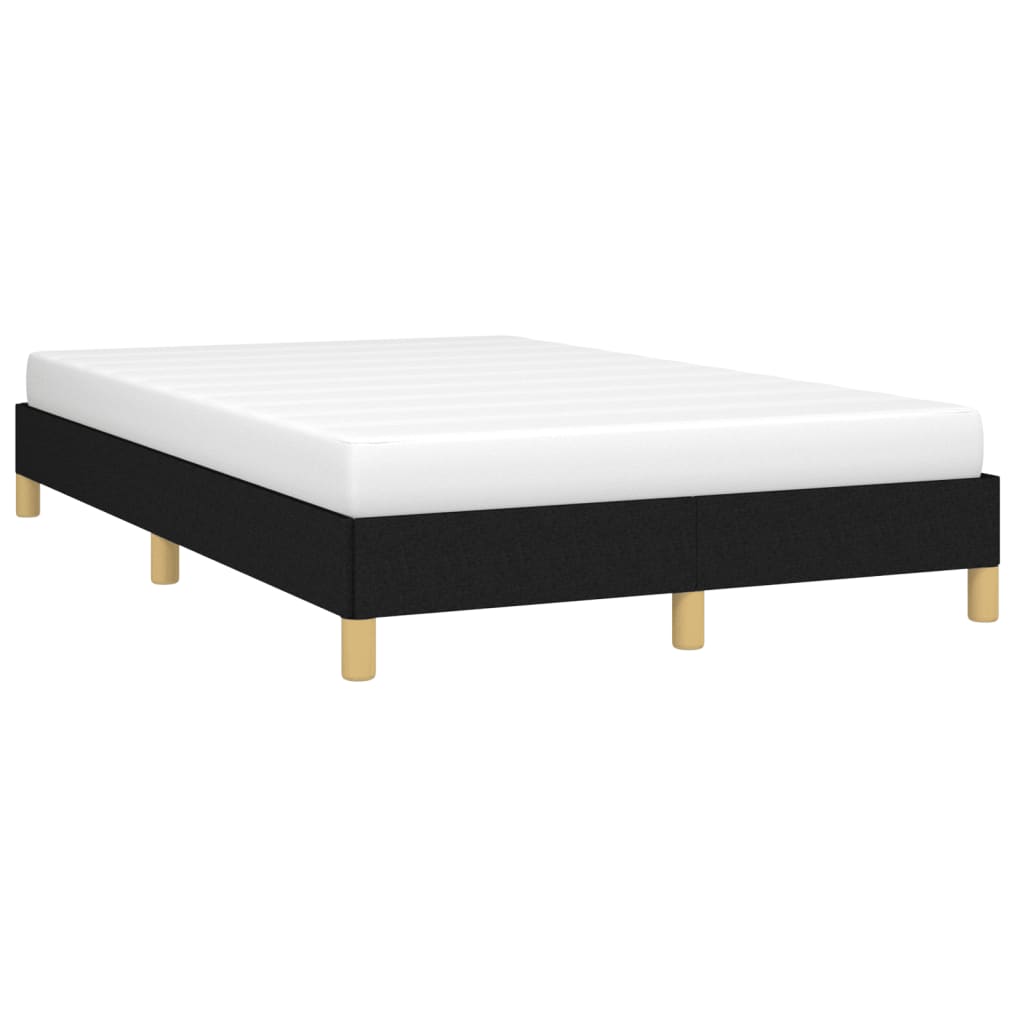 sengeramme uden madras 120x190 cm stof sort