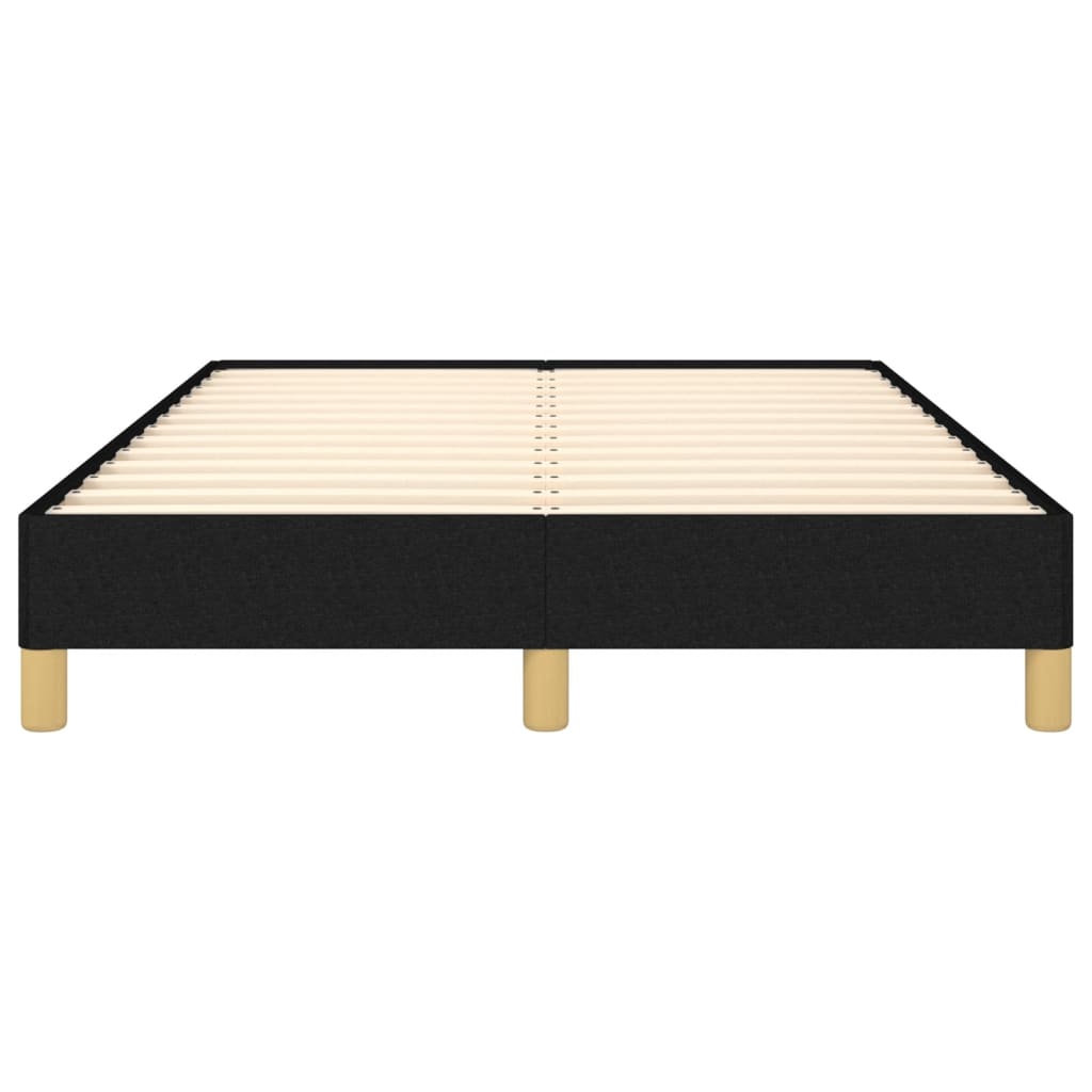 sengeramme uden madras 120x190 cm stof sort