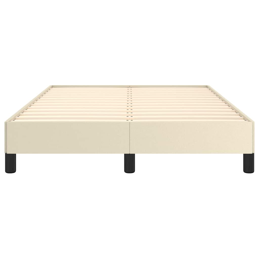 sengeramme uden madras 120x190 cm kunstlæder enkeltseng