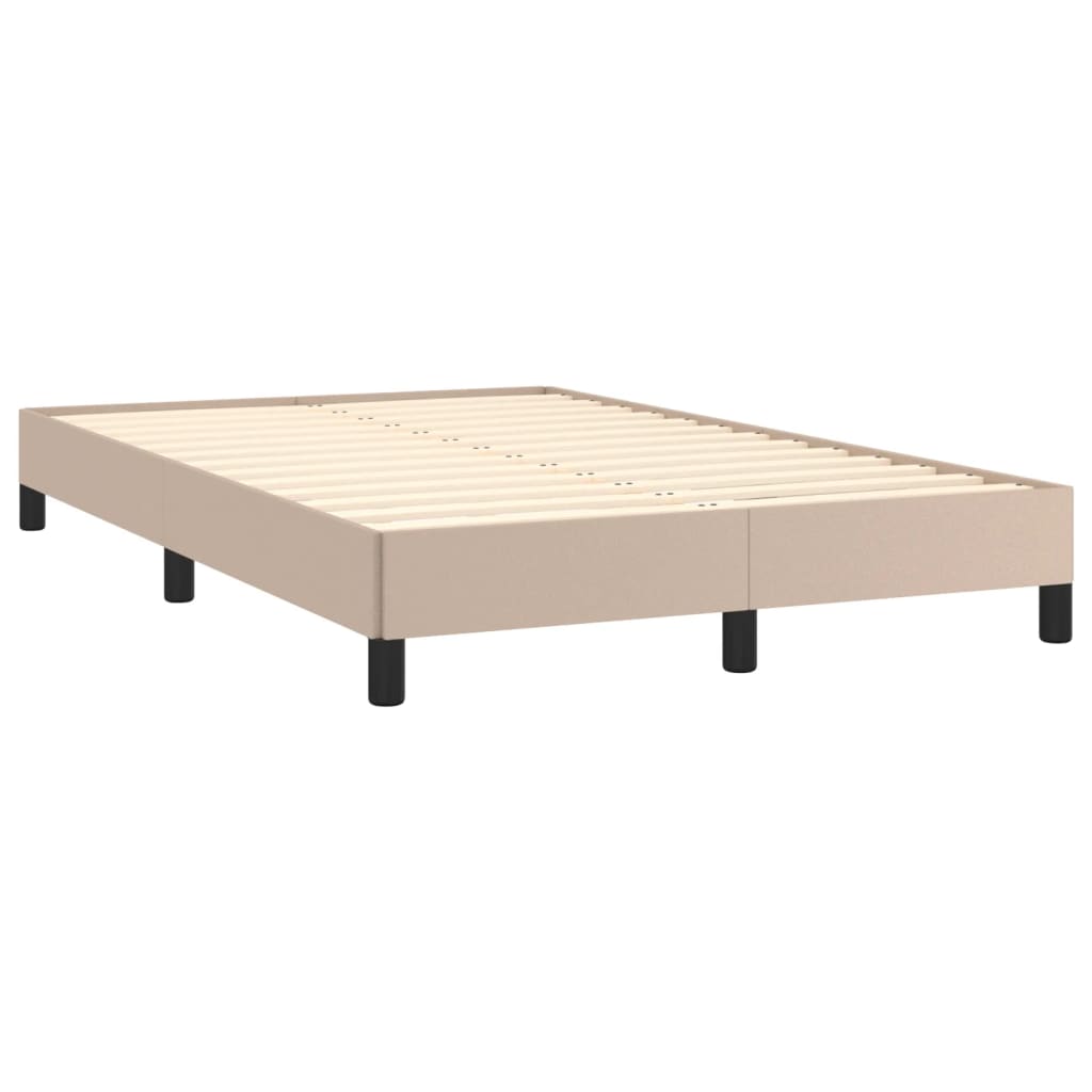 sengeramme uden madras 120x190 cm cappuccino farvet