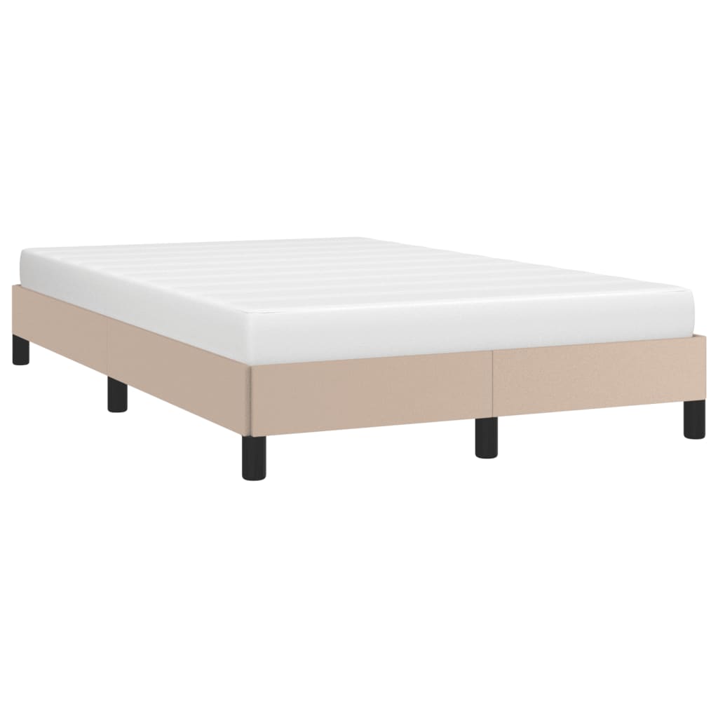 sengeramme uden madras 120x190 cm cappuccino farvet