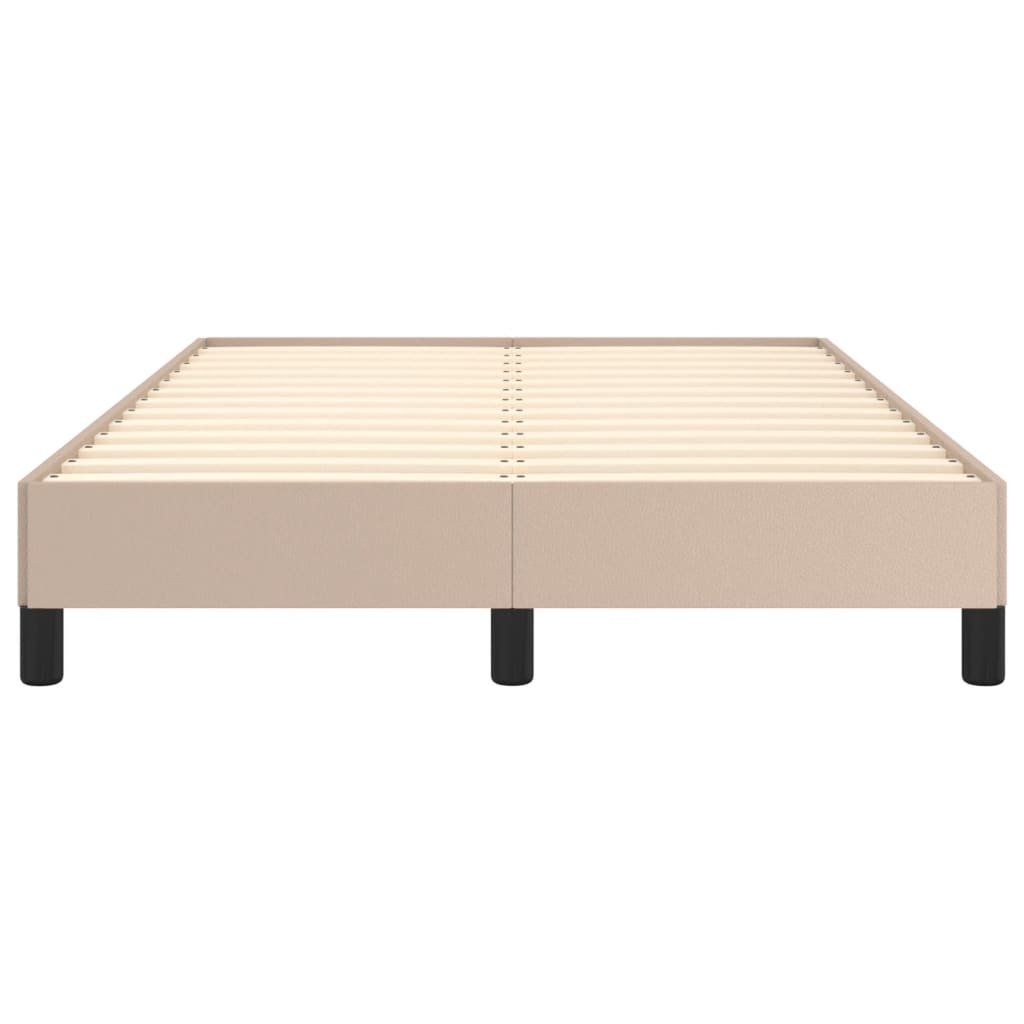 sengeramme uden madras 120x190 cm cappuccino farvet