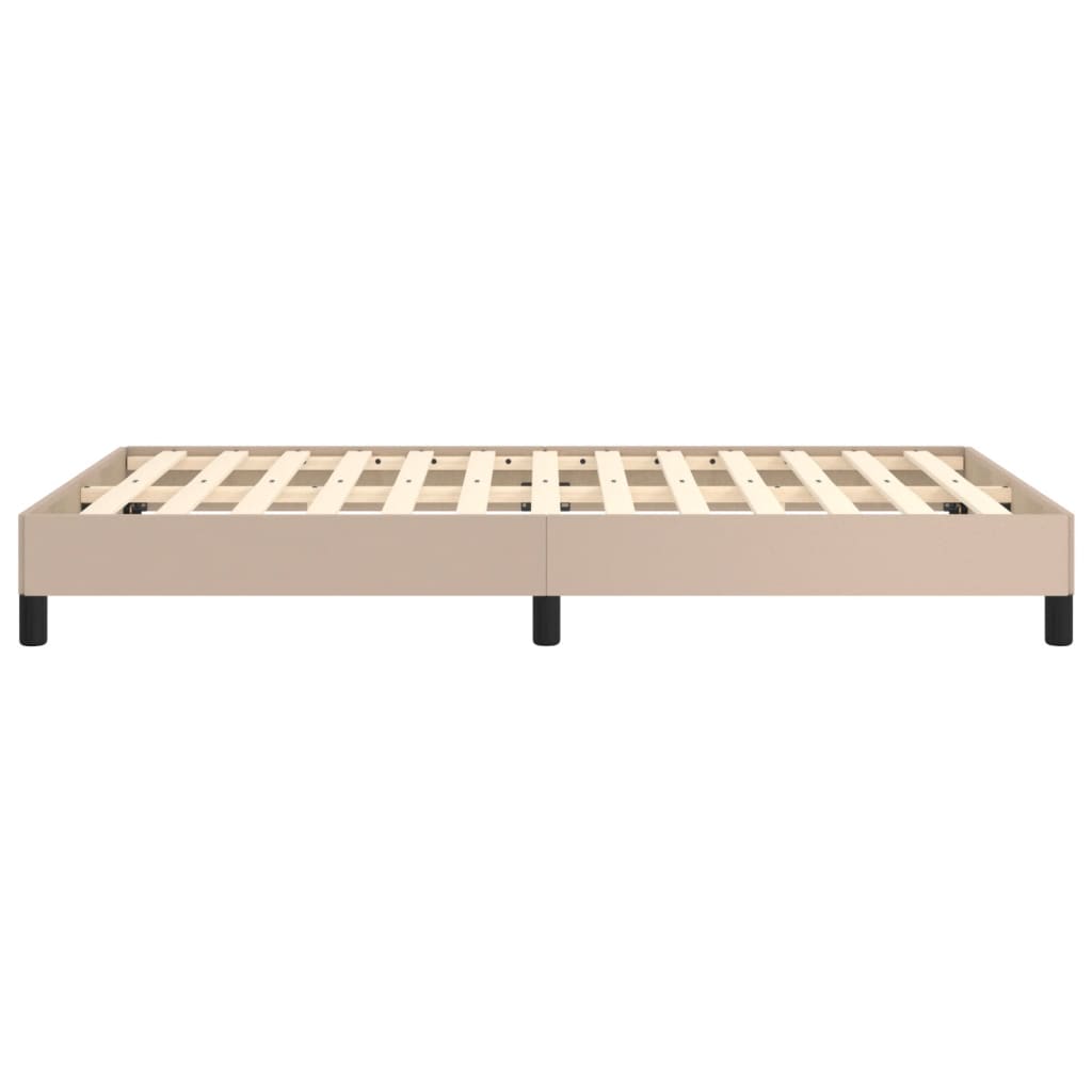 sengeramme uden madras 120x190 cm cappuccino farvet