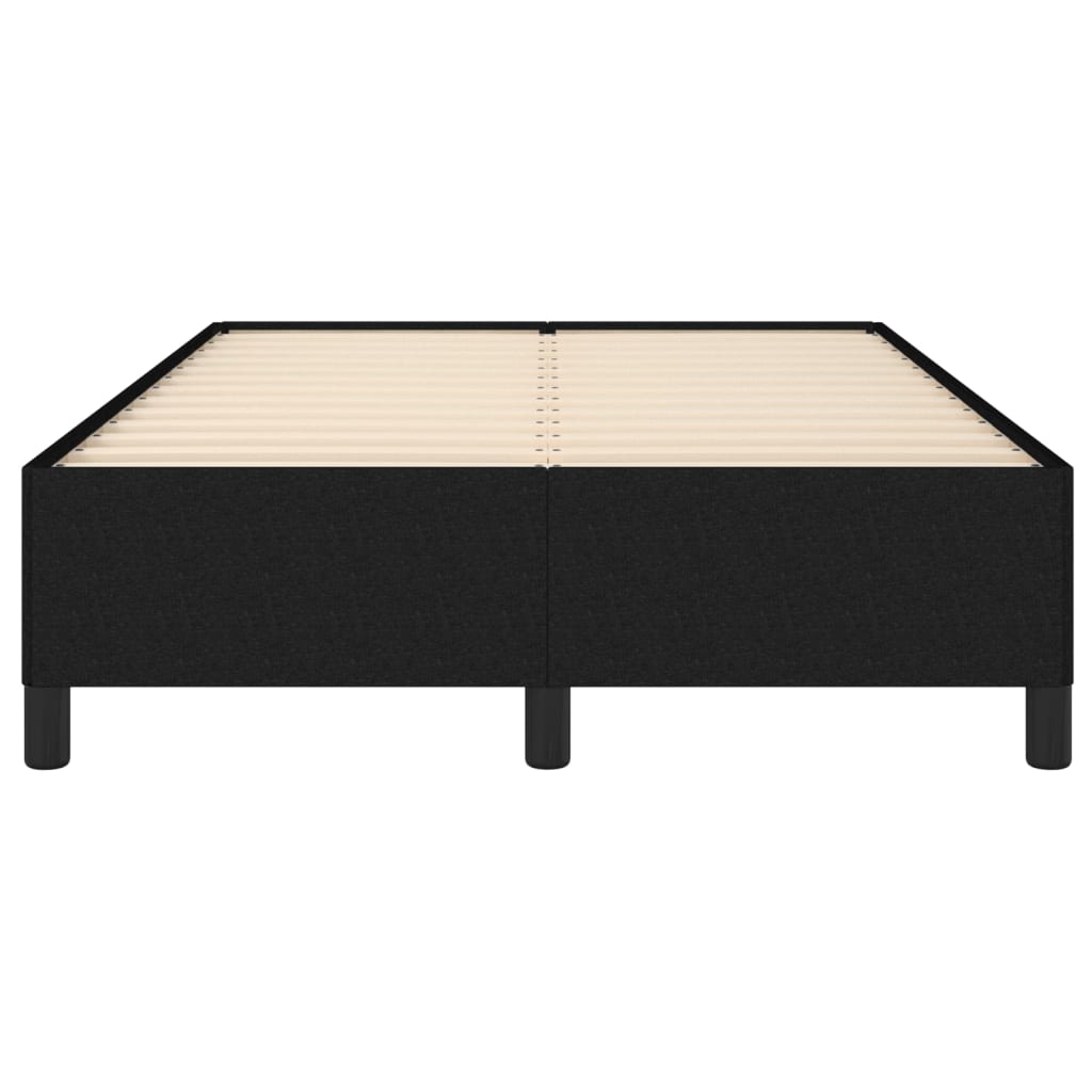 sengeramme uden madras 120x190 cm stof sort