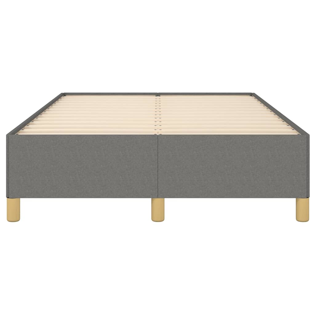 sengeramme uden madras 120x190 cm stof enkeltseng Mørkegrå