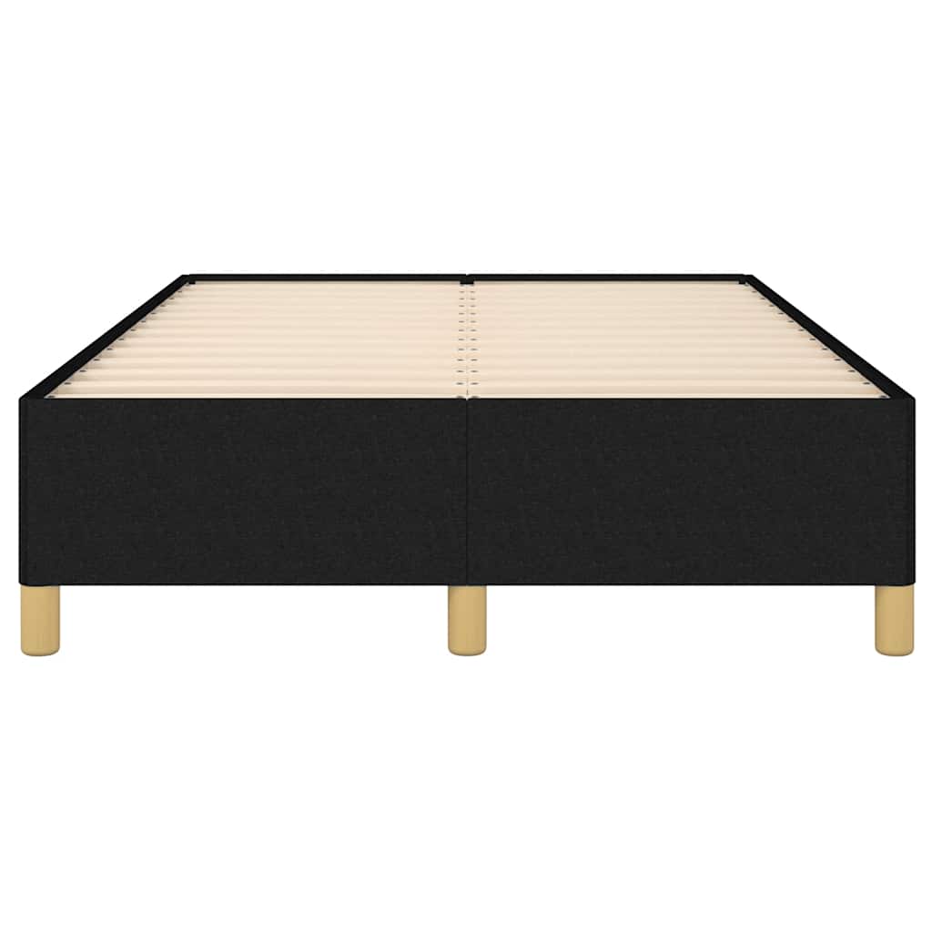 sengeramme uden madras 120x190 cm stof sort