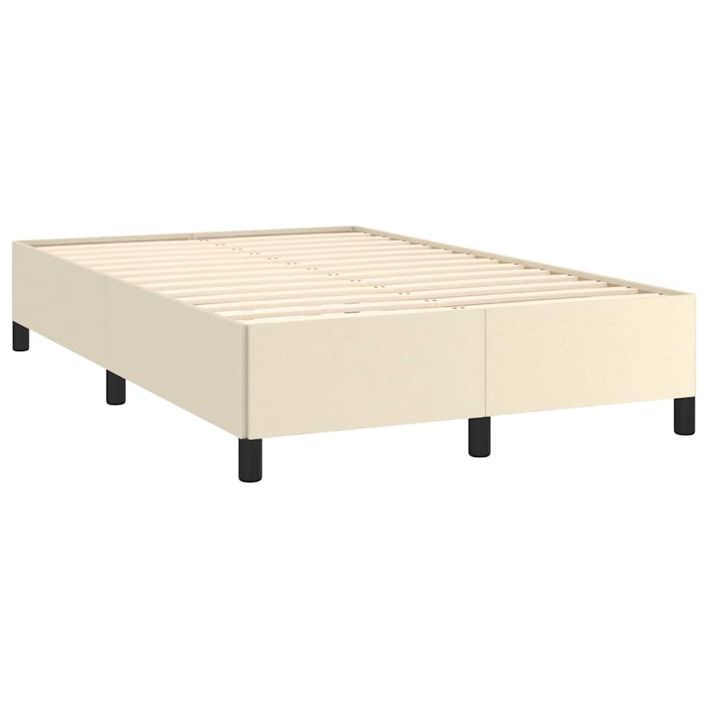 sengeramme uden madras 120x190 cm kunstlæder enkeltseng grå