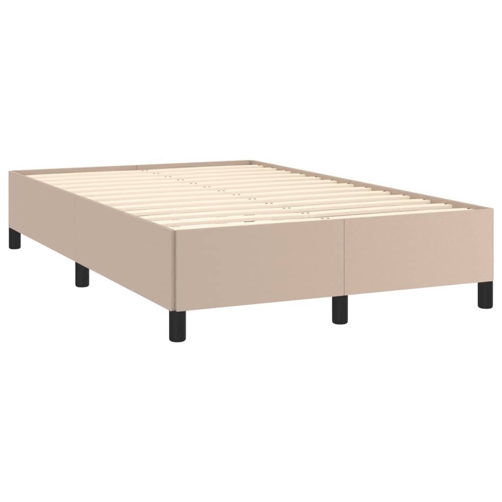 sengeramme uden madras 120x190 cm cappuccino farvet