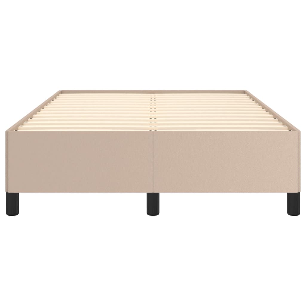 sengeramme uden madras 120x190 cm cappuccino farvet