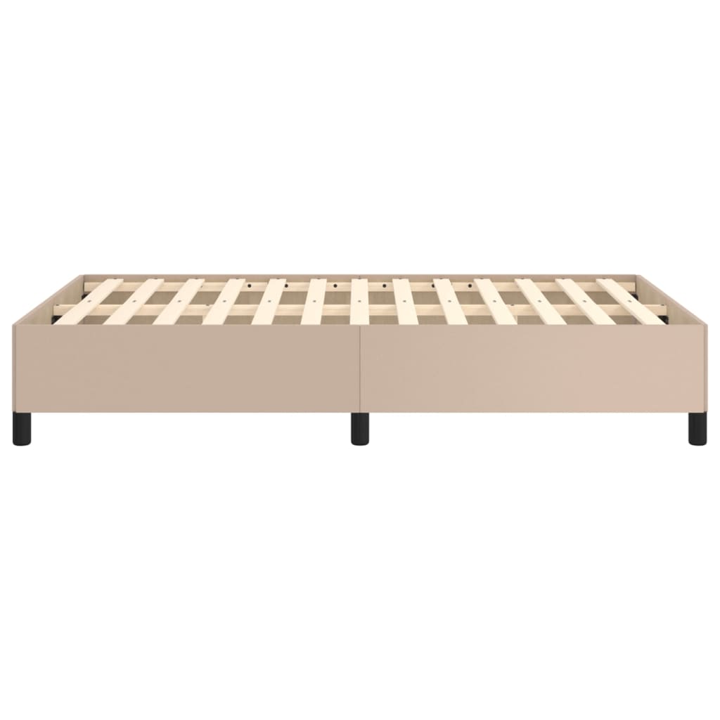 sengeramme uden madras 120x190 cm cappuccino farvet