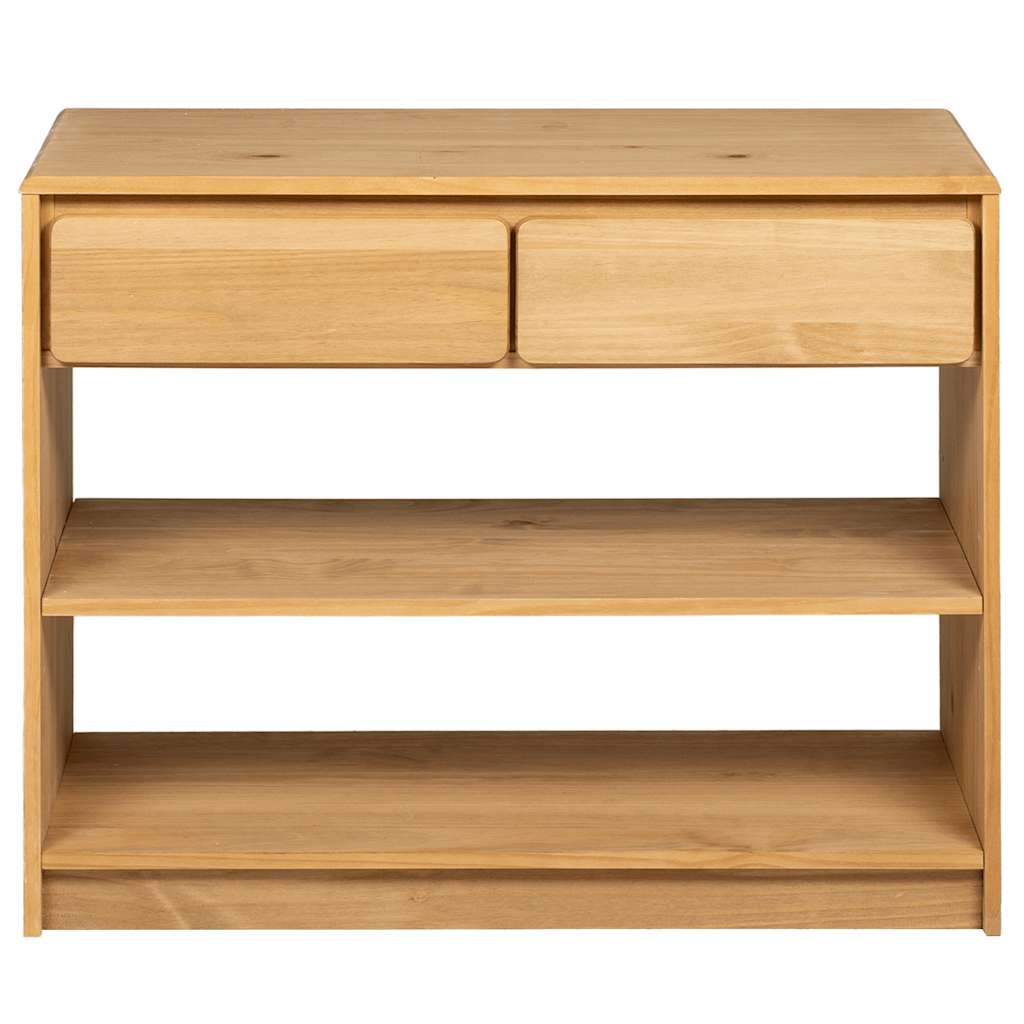 konsolbord SAUDA 89,5x36,5x73 cm massivt fyrretræ eg