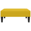 fodskammel 77x55x31 cm velour gul