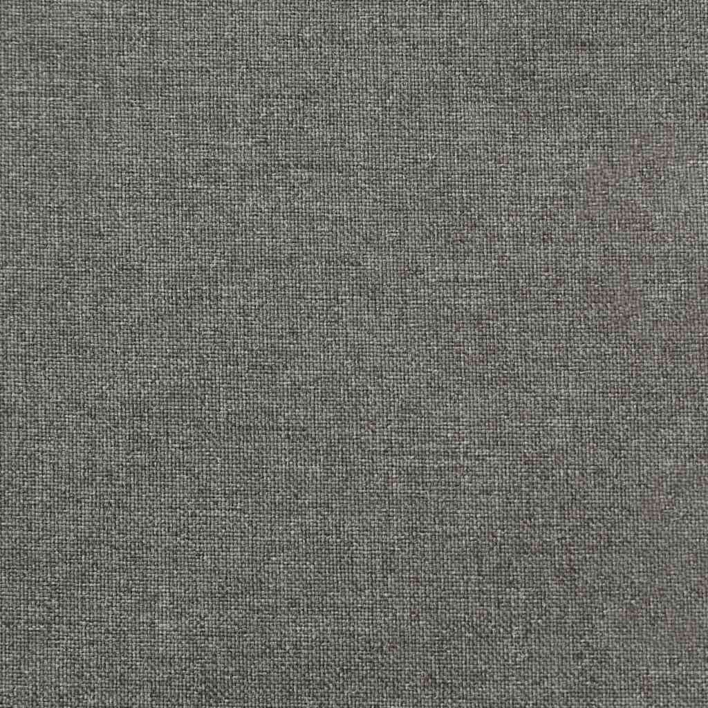 hynde til liggestol 186x58x4 cm stof meleret mørkegrå