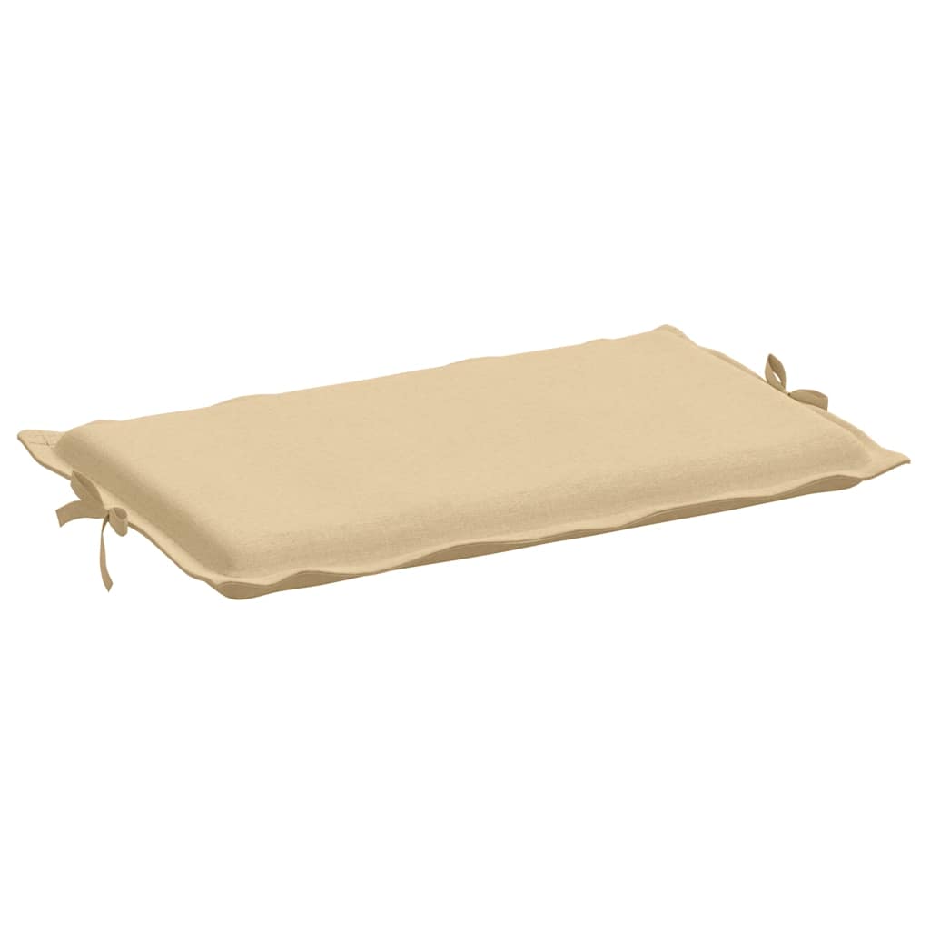 hynde til liggestol 186x58x4 cm stof meleret beige