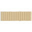 hynde til liggestol 200x60x4 cm stof meleret beige